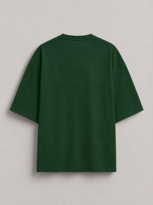 Bottle Green Terry Oversized