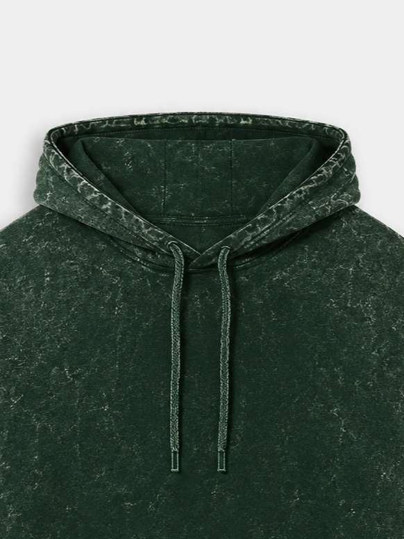 Unisex Acid Washed Hoodie