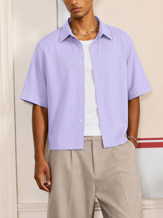 Lavender Oversized Shirt