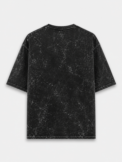 Unisex Acid Washed Oversized Tee