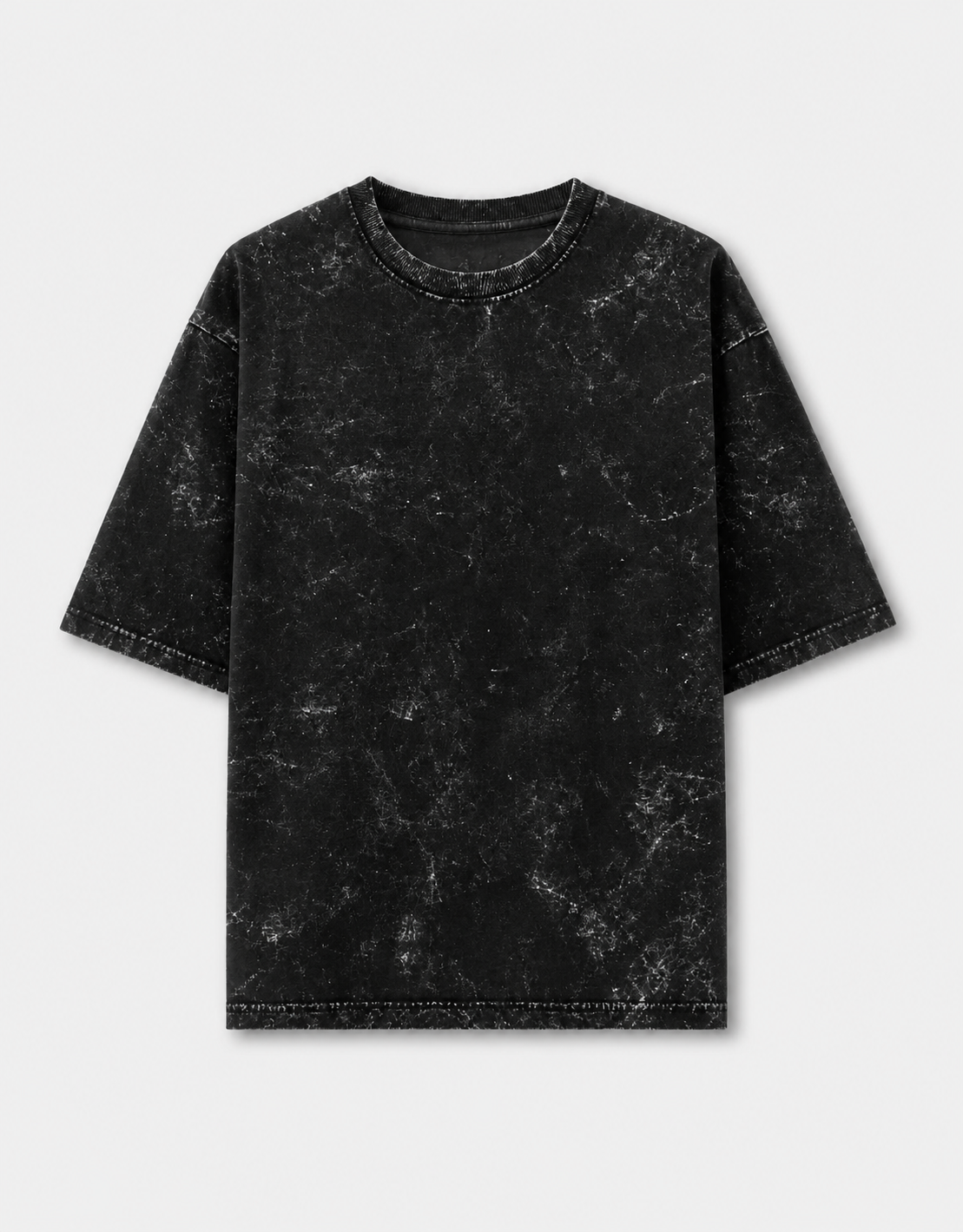 Unisex Acid Washed Oversized Tee
