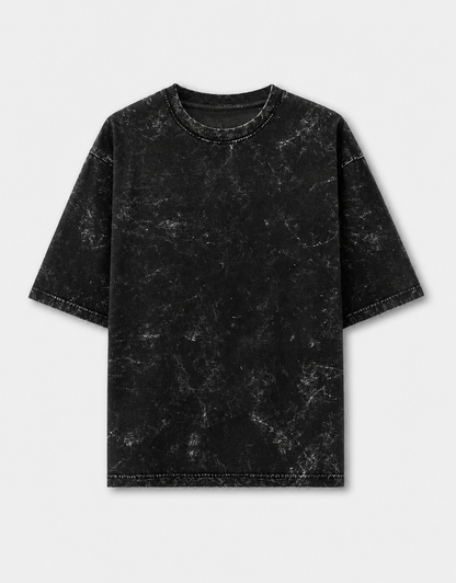 Unisex Acid Washed Oversized Tee