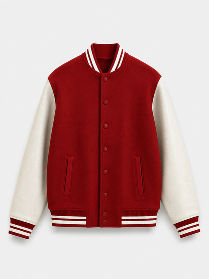 Red Varsity Jacket