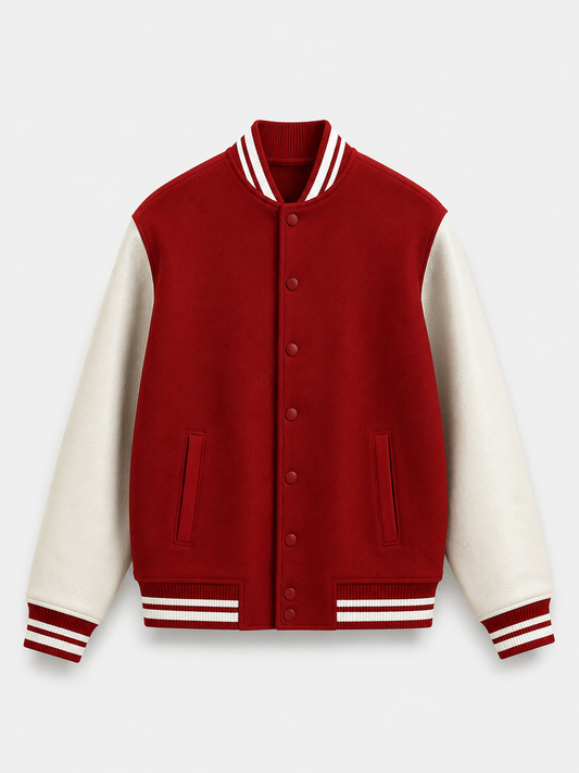 Red Varsity Jacket