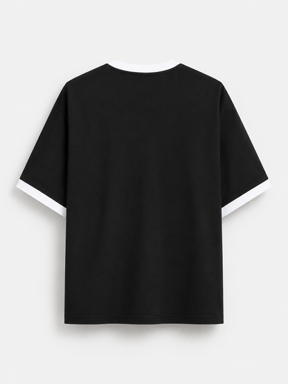 black Ringer T-Shirt