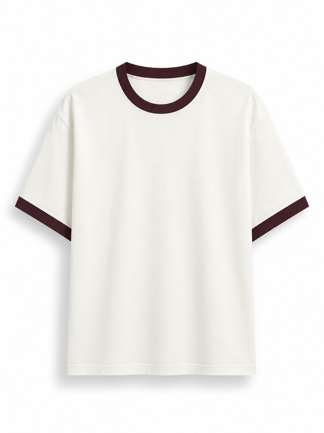 Maroon Ringer T-Shirt