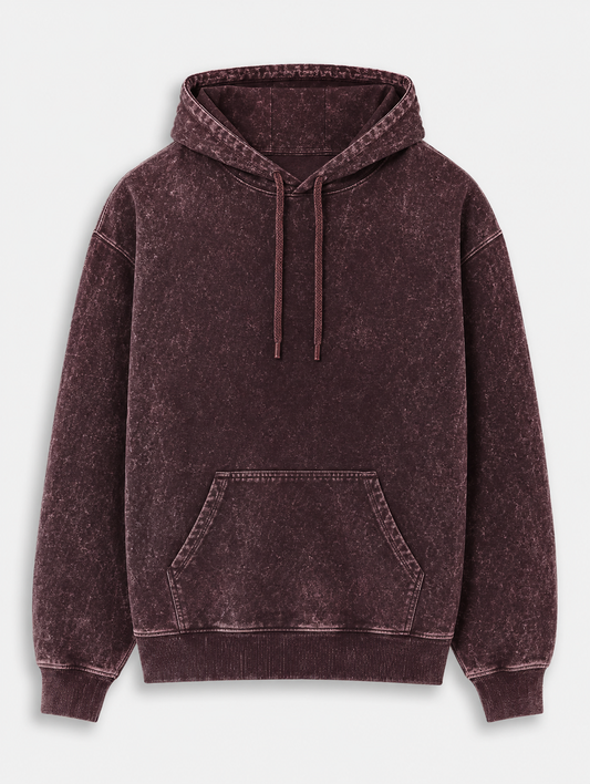 Unisex Acid Washed Hoodie