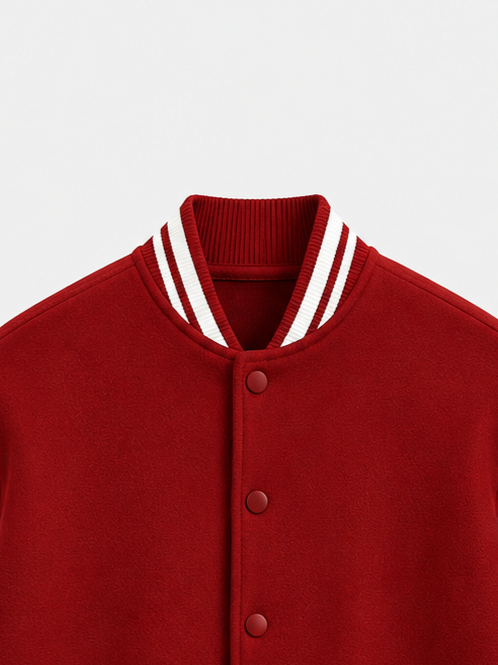 Red Varsity Jacket
