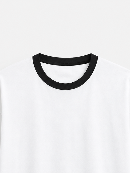 Black White Ringer