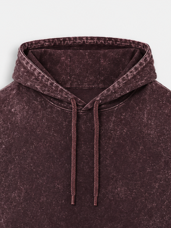 Unisex Acid Washed Hoodie